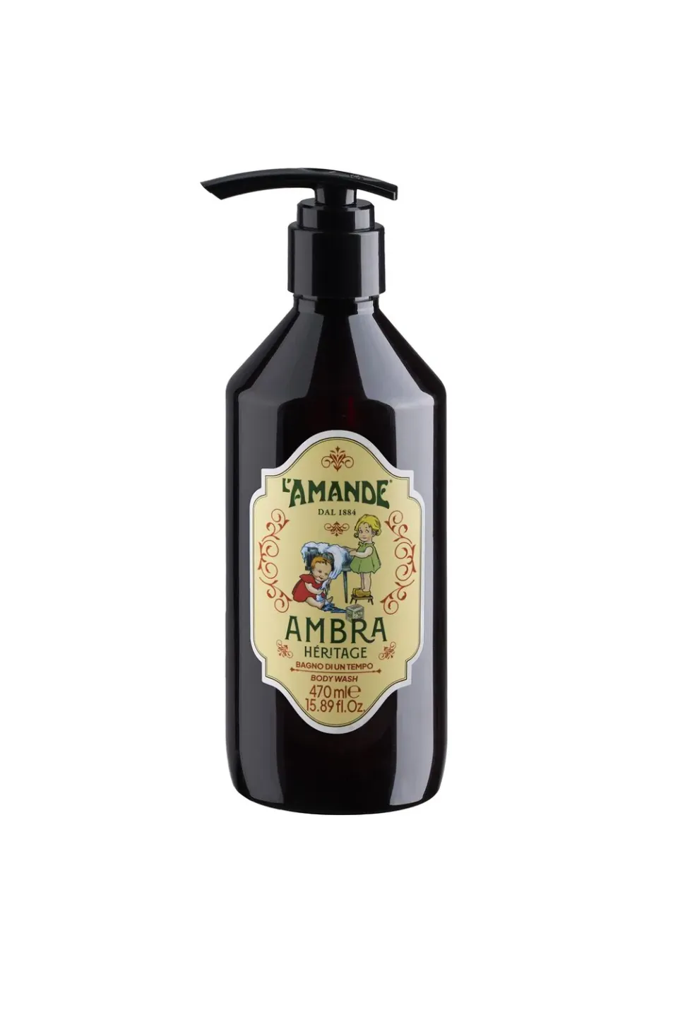 L'Amande Bagno di un Tempo Ambra bagnoschiuma speziato