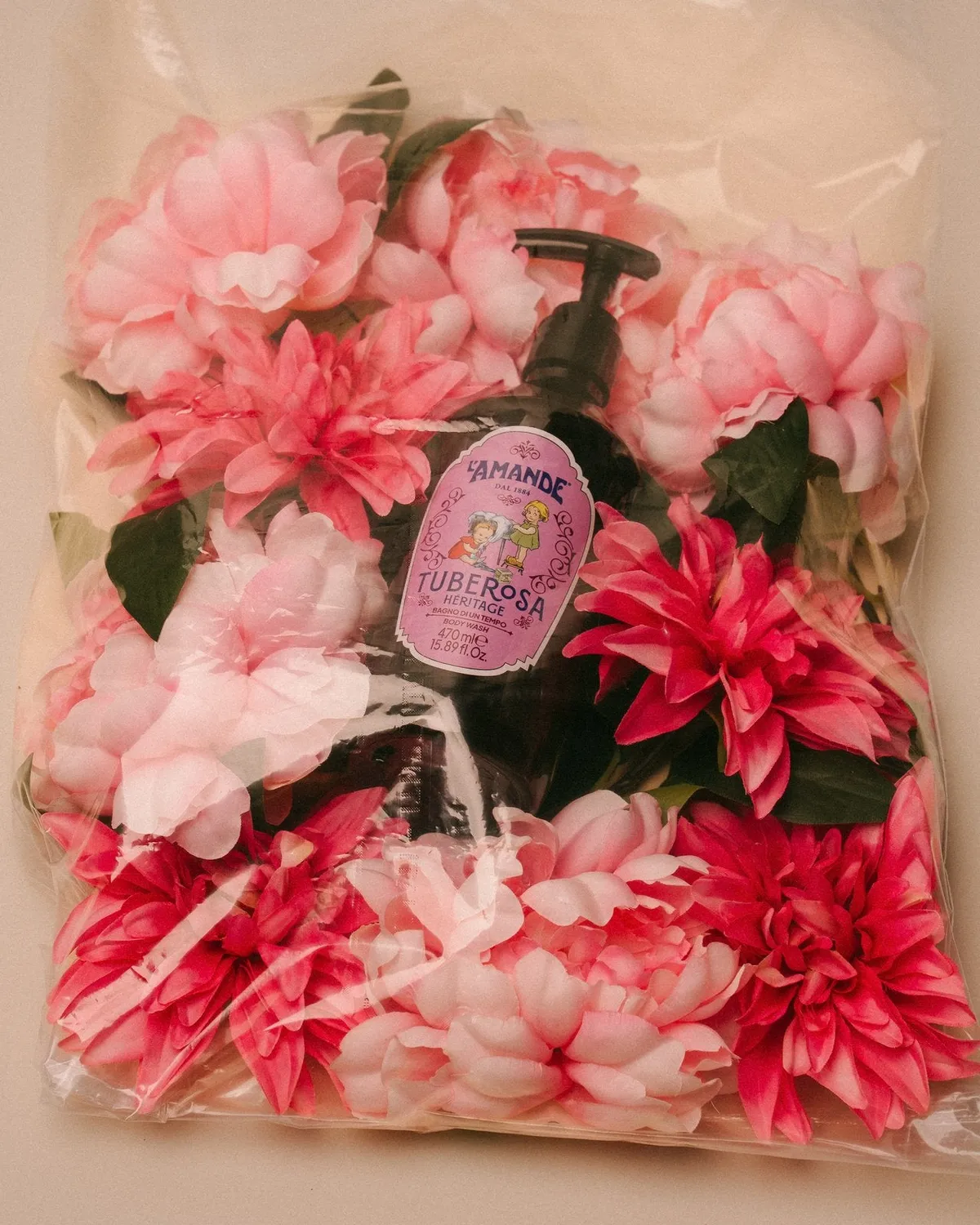 L'Amande Le Classique Bagno Schiuma Tuberosa Avvolgente